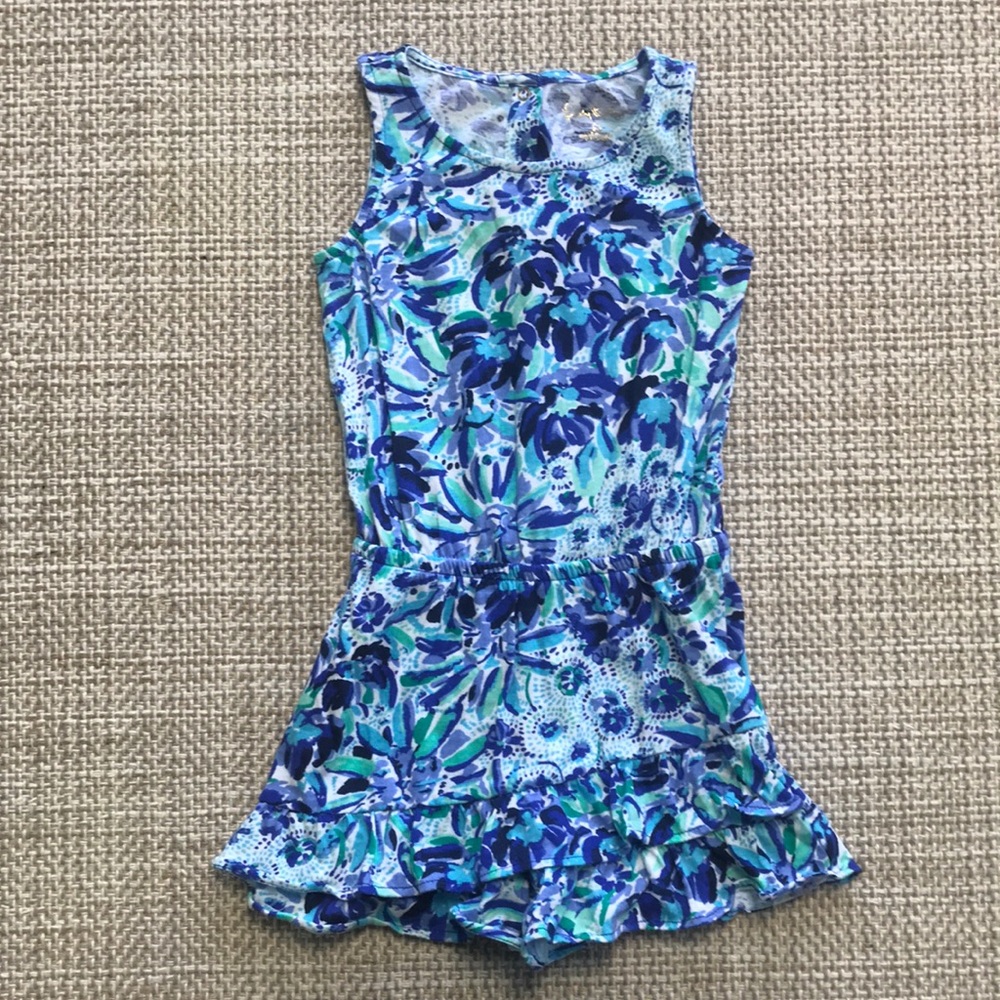 Lilly Pulitzer Skort Romper (girls' size XS)